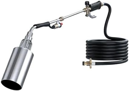 Brightpik Propane Weed Torch Burner with Self-Igniting, 11.5FT Hose