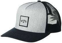Billabong Men's Stacked Trucker Hat, Grey Heather, One