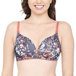 Enamor F065 Invisible Neckline T-Shirt Bra -Padded, Wirefree & High Coverage