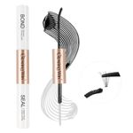 Glowing Win Eyelash Glue Lash Bond and Seal 2 in 1 for DIY Cluster Lashes Individual Eyelash Extension Glue Strong Hold 48-72 Hours Black Eye Lash Glue Waterproof Lash Adhesive