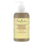 SHEA MOISTURE Jamaican Black Castor Oil Strengthen & Restore Conditioner no silicones or sulphates for chemically processed, heat styled or natural hair 384 ml