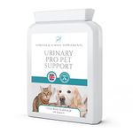 Bladder & Kidney Support for Dogs & Cats | 120 x chicken flavoured Cat & Dog Uti treatment | Urine infection, Incontinence support supplements for pets with cranberry and D-Mannose