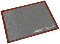 silikomart Baking Mats & Sheets, Silicone, Brick Red/Black, 40 x 30 cm