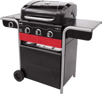 Char-Broil Gas2Coal 330 Hybrid 3-Burner BBQ Grill – Gas & Charcoal