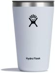 Hydro Flask 16 OZ ALL AROUND TUMBLER WHITE, Stainless Steel, 473ml (16oz)