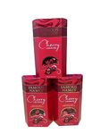 Famous Names Cherry Liqueur Chocolates, 175g Liqueurs Soaked Cherries Covered in Rich Dark Chocolate Gift Box (Pack Of 3)