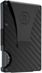 Ridge Wallet for Men - Slim Minimalist Compact Wallet and Card Holder, RFID Protected Front Pocket Wallets for Men with Integrated Money Clip (Carbon Fiber 3K)