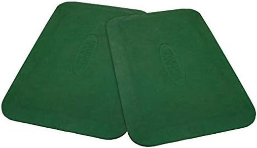 Gorilla Playsets 09-0012-PAIR-G Protective Rubber Mat For Swing Set of 2 Mats, Green