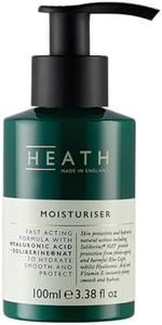 Heath Idratante per uomo - Idratante viso ad azione rapida - Con acido ialuronico e soliberina NAT - Per idratare e proteggere la pelle dai danni - Adatto ai vegani - 100 ml