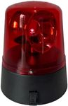 LIFTATAPA LED Strobe Light, 360 Degree Disco Party Rotating Lamp DJ Flashing Stage Lights, Emergency Police Car Beacon Siren Strobe Light with Switch Control for DJ Show Bar (Red)