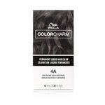 COLORCHARM Permanent Liquid Hair Color for Gray Coverage| 4A Med Ash Brown | 1.4 Fl oz.