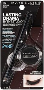 Maybelline Eye Studio Lasting Drama Gel Liner - Brown - 2 Pack by Maybelline
