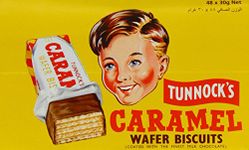 Tunnock Milk Chocolate Coated Caramel Wafer Biscuits 30 g (Pack of 48)