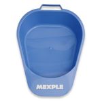 MEXPLE SpaceX2 Fracture Bed Pan with Plastic Guard | Built-In Handles | Non-Stick Surface | Lightweight & Easy to Clean