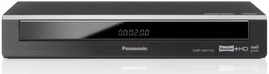Panasonic DMR-HWT130EB Freeview+ HD Hard Disk Recorder with Twin HD Terrestrial Tuner, Black