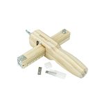 BESTNULE Leather Tools, Leather Strip and Strap Cutter, Leather Cutting Tool, Leather Cutter Adjustable with Blades