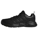 adidas Men's Strutter Trainers, Core Black/Core Black/Grey Six, 8.5 UK