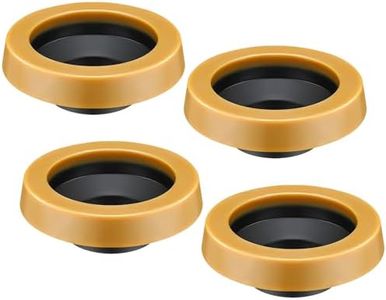 Marsui 4 Pack Toilet Wax Ring Thick Toilet Bowl Wax Ring Gasket for Toilet Bowl Toilet Wax Ring Seal for 3-inch/4-inch Waste Line-Gas, Odor and Watertight Seal