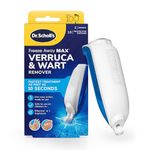 Dr. Scholl's Freeze Away Max Verruca and Wart Remover for Hands and Feet - As Fast As 10 Seconds to Treat Warts and Verrucas, Safe for Children Aged 4 and Above