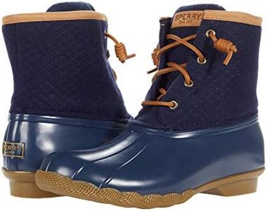 Sperry Top-Sider Saltwater Duck Boot, Navy, 9.5