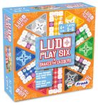 Frank Ludo Play Six and Snakes and Ladders Board Game for Kids 6 Years & Above - Fun Games - 22137