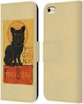 Official Lantern Press French Bulldog Dog Collection Leather Book Wallet Case Cover Compatible for Apple iPhone 6 / iPhone 6s