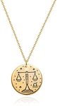 VACRONA Dainty Gold Lock Initial Ne