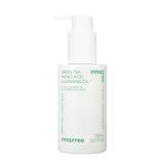 innisfree Green Tea Amino Acid Cleansing Oil, Hydrating Korean Cleansing Oil with Jojoba Oil for Removing Makeup and Sunscreen