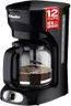 Mueller 12-Cup Drip Coffee Maker - Borosilicate Carafe, Auto-Off, Reusable Filter, Anti-Drip, Keep-Warm Function, Clear Water Level Window Coffee Machine, Kitchen Essentials & Accessories