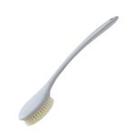 Mytlp Bath Brush For Cellulite Treatment Back Scrubber Shower Exfoliating Brush With Long Handle Gentle Wet or Dry Body Brush Make A Glowing Skin (A)