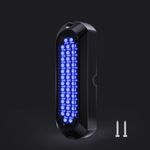 KOVNISE Marine LED Underwater 643 LM 40LED 90° 10-30V 316 Stainless Waterproof for for Stern Interior Navigation Deck Cruise Ship Yacht Boat Sailboat Pontoon Transom Deck Light (Blue)