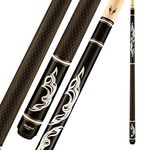 VIKING Valhalla Pool Cue 58" Billiards Stick Pick Your Design 300 and 400 Series (18oz, VA485)