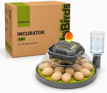 BIBIBIRDS Egg Incubators for Hatching Eggs, Temperature Humidity Control