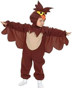 Bristol Novelty CC074 Owl Toddler Costume, Beige, X-Small