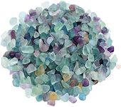 Wayber Decorative Stones, 1 Lb/460g (Fill 0.9 Cup) Natural Crystal Stones Aquarium Pebbles Sea Glass Rocks Gravel Sand for Fish Turtle Tank/Air Plants Decoration