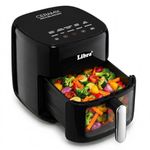 Libra Ceramix 6.5 L Ceramic Air Fryer Oven for Home - 100% Toxin-Free Airfryer with Zeravion Vitracore Coating - Multi Function Air Fryer