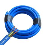 SHPELEC® Arctic Grade Blue Flex Cable - 3183A 1.5mm² and 2.5mm² - Heavy-Duty Electrical Wire for Harsh Environments (2.5mm, 10m)