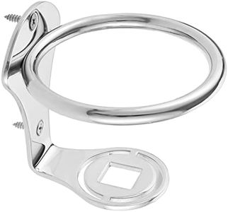 9Tong Portavasos de Acero Inoxidable Acero para Yates Marinos Portavasos Barco Cubierta de Soporte de Bebida de Hardware Universal