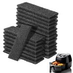 Enhon 20 Pcs Charcoal and Oil Vapor Air Fryer Filter Compatible with Instant/Vortex Plus 6 Quart Air Fryer, Replacement Accessories Compatible with Instant 6 Qt for Odor Erase and Absorbing Grease