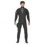 SEAC Warmdry Man Drysuit Large Plus, Black (Model: 0060001009091A)