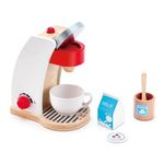 Hape My Coffee Machine Wooden Play Kitchen Set with Accessories (Multi)