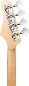 MAX Full-Size Bass Guitar Pack – White Electric Guitar Set