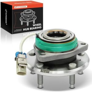 A-Premium 513121 513179 Front Wheel Bearing Hub Assembly Compatible with Chevy Impala Monte Carlo Uplander, Buick Century LaCrosse Regal, Cadillac DeVille DTS, Pontiac Grand Prix, with ABS & 5-Lug
