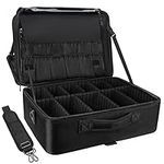Relavel Extra Large Makeup Case Tra