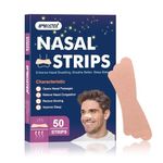 50Pcs Nasal Strips for Snoring, Extra Strength Nose Strips Breathing, Nose Tape for Sports and Sleep, Anti Snoring Strips Help Stop Snoring and Nasal Congestion Relief