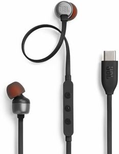 JBL TUNE310C USB Type-C Connection Earphones, 96kHz/24-bit DAC Built-in / 3 Button Remote Control with Microphone for Calling/Flat Cable, 3 Types of Preset Equalizer Included, High Resolution, 0.3