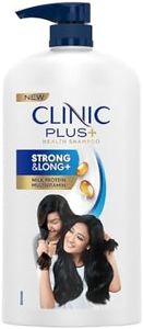 Clinic Plus Strong & Long Shampoo 1 L|| With Milk Proteins & Multivitamins for Healthy and Long Hair - Strengthening Shampoo for Hair Growth