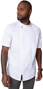 Chef Works Men's Varkala Chef Coat, White, Medium