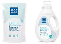 Mee Mee Mild Baby Liquid Laundry Detergent Refill Pack, 1.2L & Mee Mee Mild Baby Liquid Laundry Detergent, 1.5L