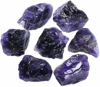 Nvzi Raw Amethyst Stone Crystals Bulk, Real Gemstones and Crystals, Rocks and Minerals, Healing Crystals, Quartz Crystals and Healing Stones, Cuarzos Originales De Energia Y Piedras(464g)